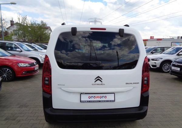 Citroen Berlingo cena 79900 przebieg: 49000, rok produkcji 2020 z Kargowa małe 301